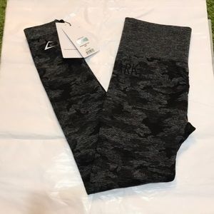 Gymshark Black Camo Leggings